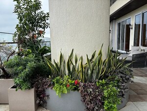 Balcony in 4 BHK Apartment at Indiabulls Sky Forest, Lower Parel – for Sale