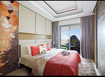 Bedroom in 3 BHK Apartment at Lokhandwala Minerva Mahalaxmi, Mahalaxmi – for Rent