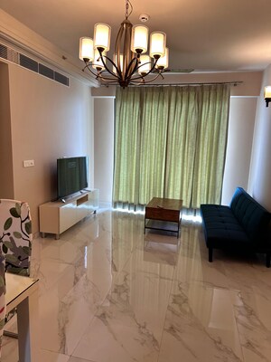 Living Room in 4 BHK Apartment at Conscient Hines Elevate, Sector 59 – for Rent