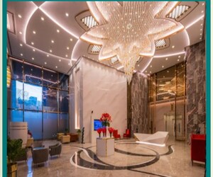 Living Room in 3 BHK Apartment at Lokhandwala Infrastructure Minerva, Mahalaxmi – for Sale