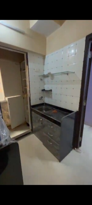 Kitchen in 1 RK Apartment at Seven Eleven Apna Ghar, Mira Road – for Rent