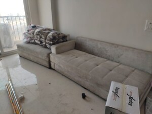 Living Room in 3 BHK Apartment at Amrapali Heartbeat City, Sector 107 – for Rent