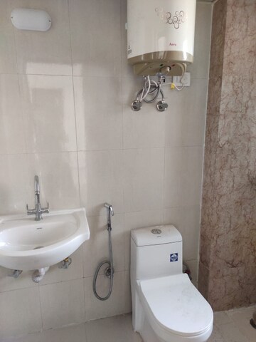 Bathroom in 3 BHK Apartment at Amrapali Heartbeat City, Sector 107 – for Rent