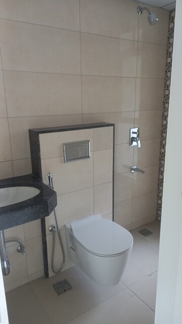 Bathroom in 1 BHK Apartment at Purva Silversands, Mundhwa – for Rent