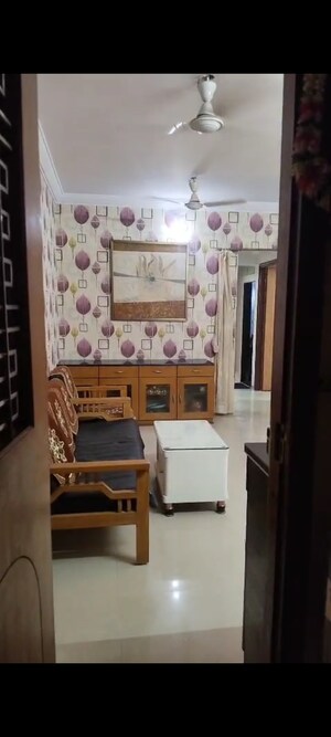 Living Room in 2 BHK Apartment at Goregaon West View CHS, Goregaon West – for Rent