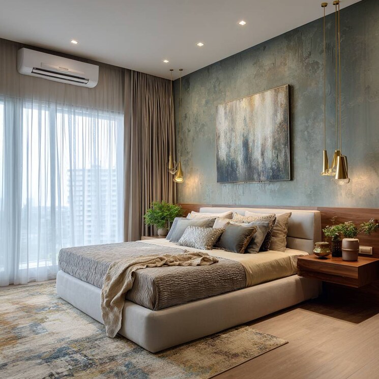 Bedroom, mantri-serene 1 Bedroom 789 Sq.Ft. Apartment In Goregaon East Mumbai 9582331