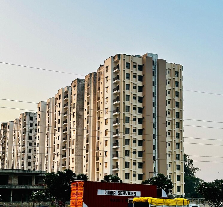 Exterior View, omega-green-park 2 Bedroom 1200 Sq.Ft. Apartment In Faizabad Road Lucknow 9582342