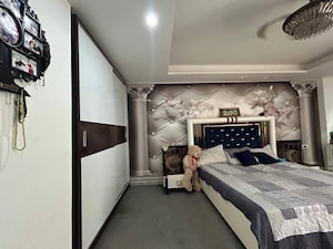 Bedroom in 3 BHK Builder Floor at Freedom Fighters Enclave – for Rent