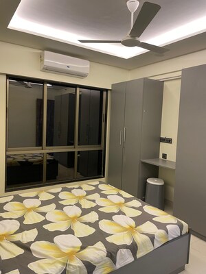 Bedroom in 1 BHK Apartment at Upper East 97, Malad East – for Rent