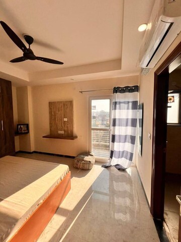 Bedroom in 2 BHK Builder Floor at Freedom Fighters Enclave – for Rent