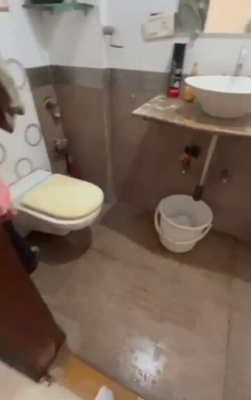 Attached Bathroom in 2 BHK Apartment at Kalindi Tower, Oshiwara – for Sale