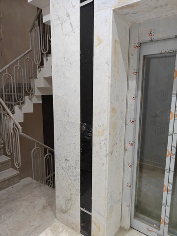 Staircase in 4 BHK Builder Floor at Mahendru Enclave – for Sale