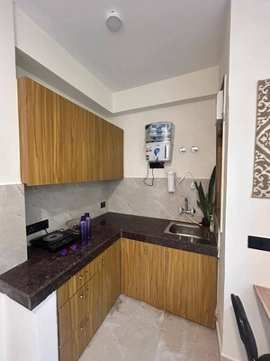 Kitchen in 1 BHK Builder Floor at Saket – for Rent