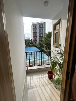Balcony in 1 BHK Builder Floor at Saket – for Rent