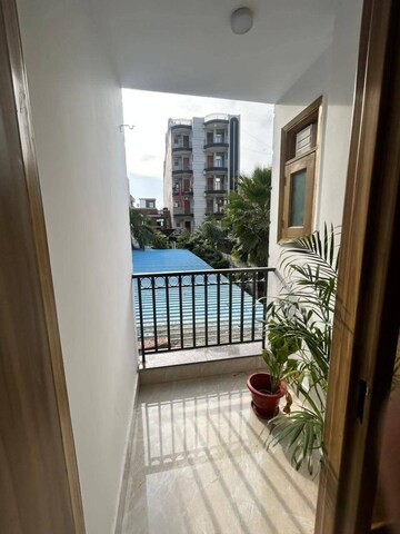 Balcony in 1 BHK Builder Floor at Saket – for Rent