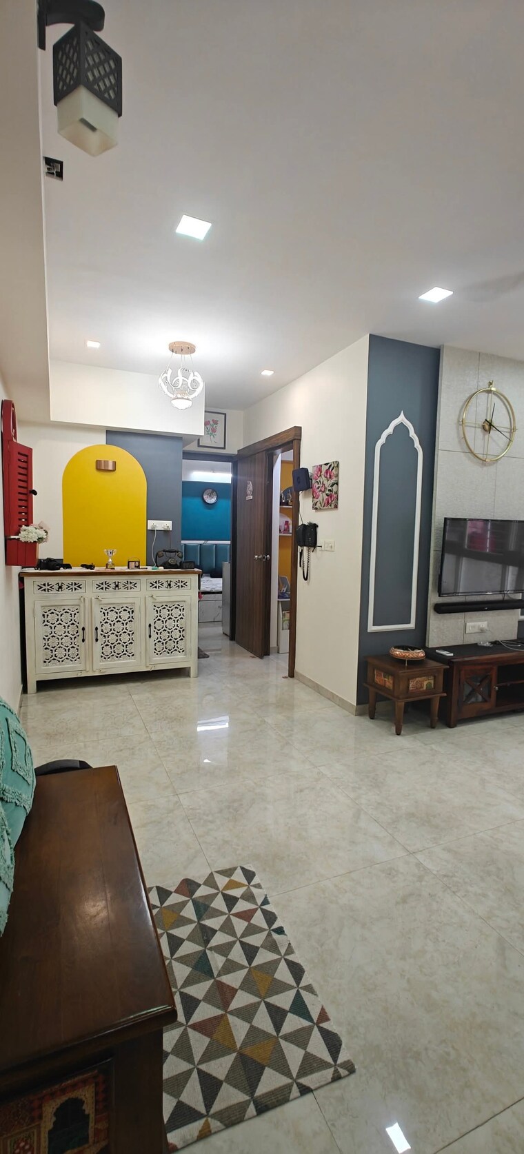 Living Room, lodha-amara 2 Bedroom 950 Sq.Ft. Apartment In Kolshet Road Thane 9582472