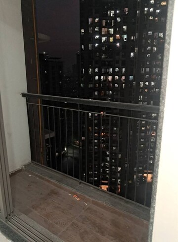 Balcony in 2 BHK Apartment at Runwal Eirene, Balkum Pada – for Rent