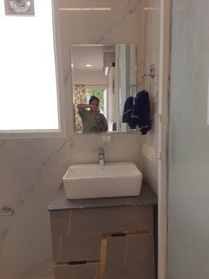 Bathroom in 3 BHK Builder Floor at Sunstar Floors, Sector 51 – for Rent