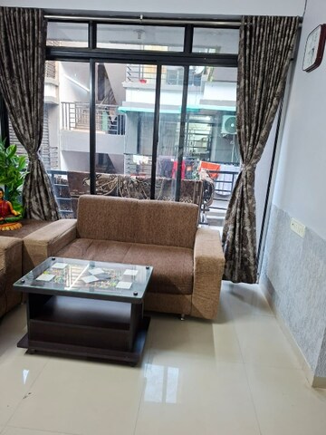 Living Room in 3 BHK Apartment at Shree Balaji Agora Residency, Sughad – for Rent
