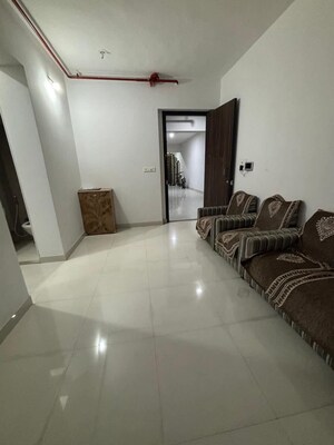 Living Room in 1 BHK Apartment at Ashar Edge, Pokhran Road No Two – for Rent