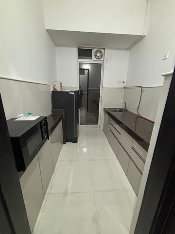 Kitchen in 1 BHK Apartment at Ashar Edge, Pokhran Road No Two – for Rent