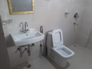 Bathroom in 2 BHK Builder Floor at Huda Staff Colony, Sector 46 – for Rent