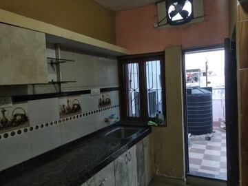 Kitchen in 1 BHK Builder Floor at Mahaveer Nagar – for Rent