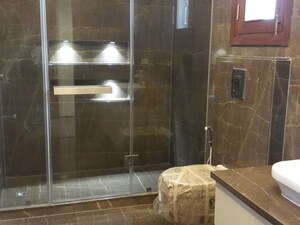 Bathroom in 4 BHK Builder Floor at Panchsheel Park – for Sale