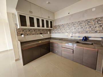 Kitchen in 2.5 BHK Apartment at Magarpatta Riverview City, Loni Kalbhor – for Rent