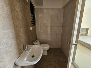 Bathroom in 2.5 BHK Apartment at Magarpatta Riverview City, Loni Kalbhor – for Rent