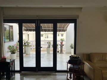 Balcony in 4 BHK Builder Floor at Panchsheel Park – for Sale