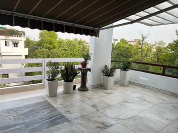 Balcony in 4 BHK Builder Floor at Panchsheel Park – for Sale