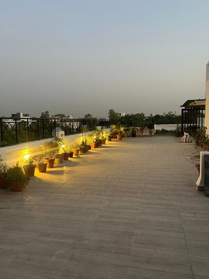 Terrace in 4 BHK Builder Floor at Panchsheel Park – for Sale