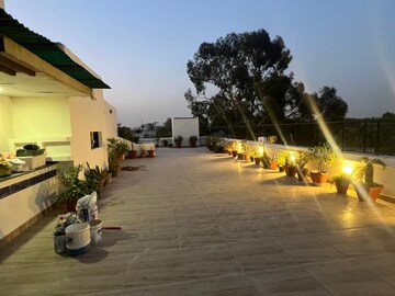 Terrace in 4 BHK Builder Floor at Panchsheel Park – for Sale