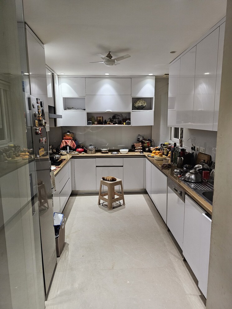 Kitchen, greater kailash ii 4 Bedroom 3000 Sq.Ft. Builder Floor In Greater Kailash ii Delhi 9582586