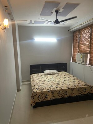 Bedroom in 3 BHK Builder Floor at Kailash Colony – for Rent