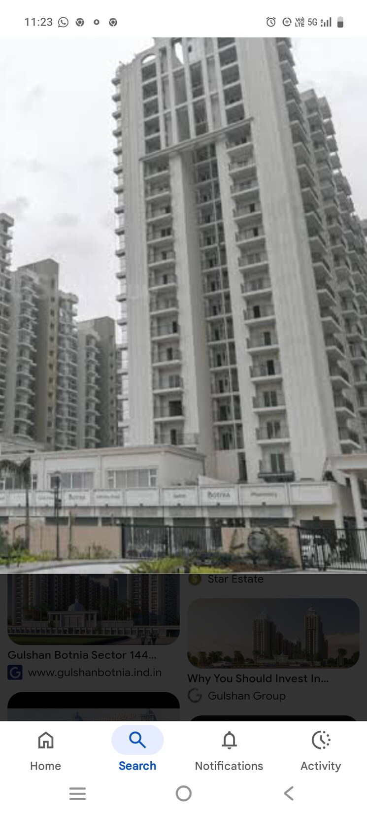 Exterior View, gulshan-botnia 2 Bedroom 1025 Sq.Ft. Apartment In Sector 144 Noida 9582612