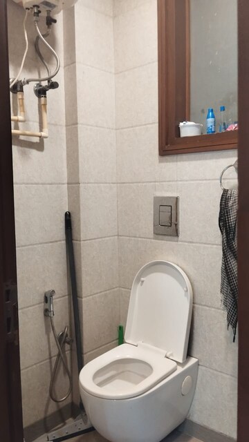 Bathroom in 3 BHK Builder Floor at Chittaranjan Park – for Sale