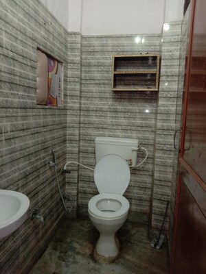 Bathroom in 3 BHK Builder Floor at Dwarka Mor – for Rent