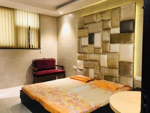 Bedroom in 1 BHK Builder Floor at Chittaranjan Park – for Rent