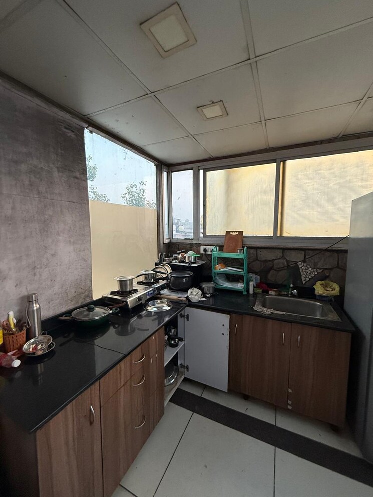 Kitchen, kalkaji 1 Bedroom 600 Sq.Ft. Builder Floor In Kalkaji Delhi 9582638