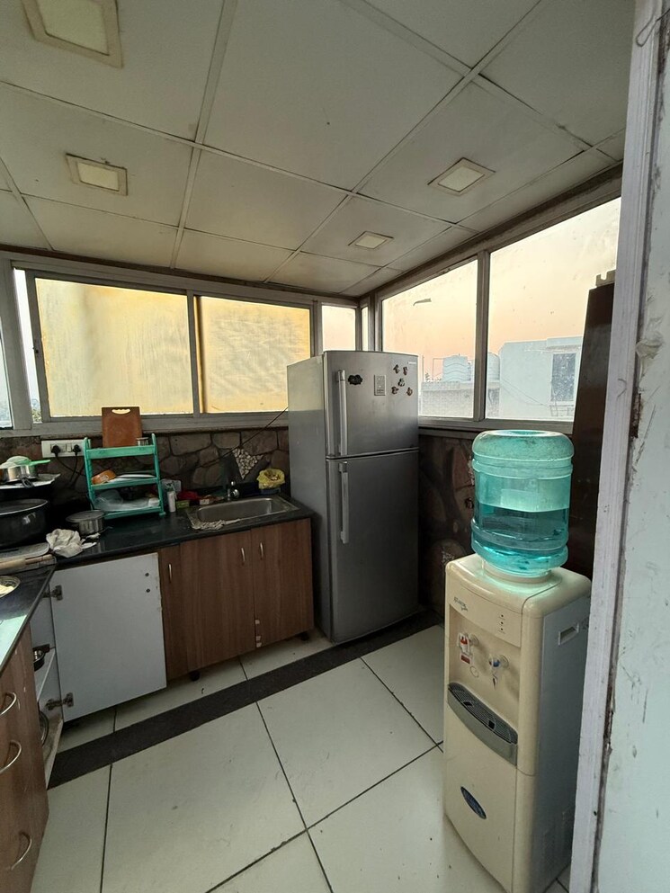 Kitchen, kalkaji 1 Bedroom 600 Sq.Ft. Builder Floor In Kalkaji Delhi 9582638