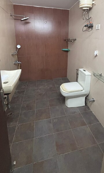 Attached Bathroom in 3 BHK Builder Floor at Greater Kailash ii – for Rent