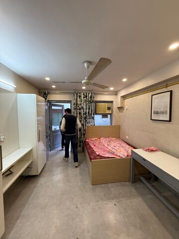 Living Room in 1 BHK Apartment at Alaknanda – for Rent