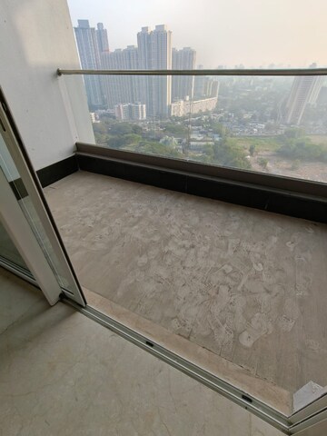 Balcony in 3 BHK Apartment at Courtyard by Narang Realty and The Wadhwa Group, Pokhran Road No Two – for Sale