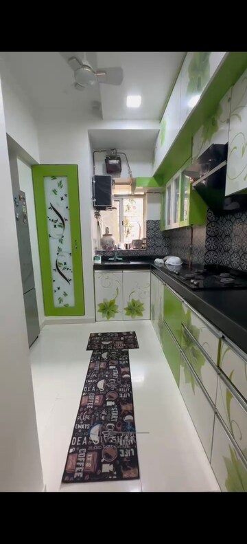 Kitchen in 2 BHK Apartment at Lodha Amara, Kolshet Road – for Rent