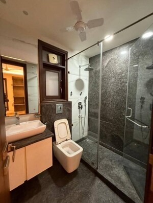 Attached Bathroom in 3 BHK Builder Floor at Kalkaji – for Rent