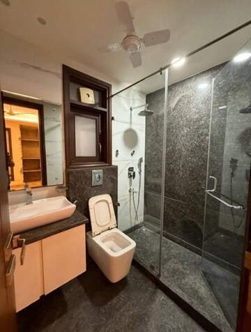 Attached Bathroom in 3 BHK Builder Floor at Kalkaji – for Rent