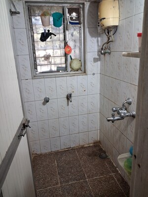 Bathroom in 3 BHK Builder Floor at Malad East – for Rent