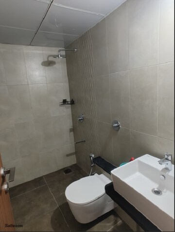 Bathroom in 2 BHK Apartment at Vilas Javdekar Yashwin Enchante, Kharadi – for Rent